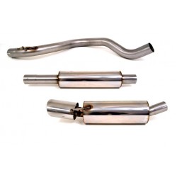 Piper exhaust Seat Ibiza Cupra 1.8T stainless steel cat-back system - 0 silencer, Piper Exhaust, TSEA9CS
